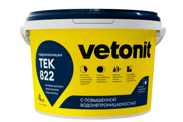 Vetonit тек 822 4 кг