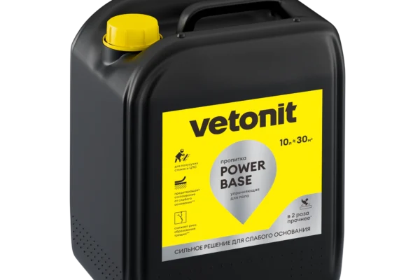 Vetonit power base 10 л пропитка для пола упрочняющая