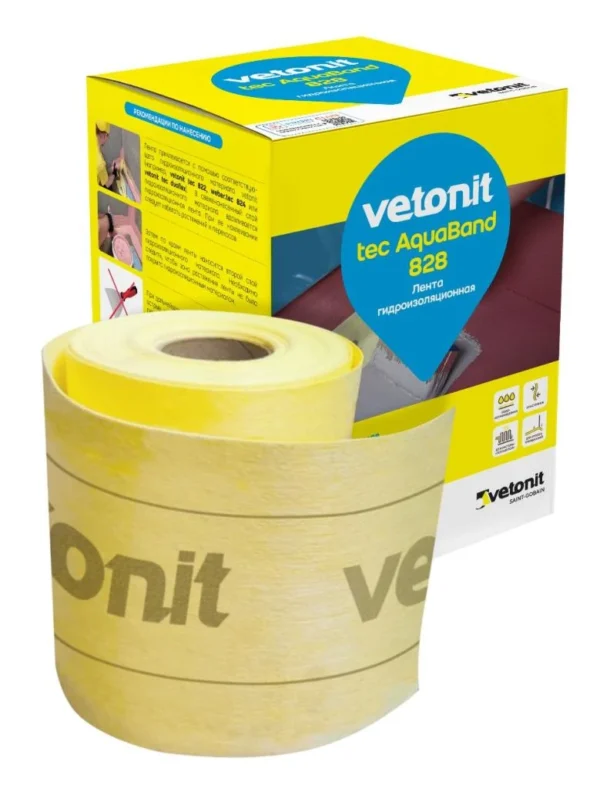 Vetonit тек АкваБанд 828 10 м
