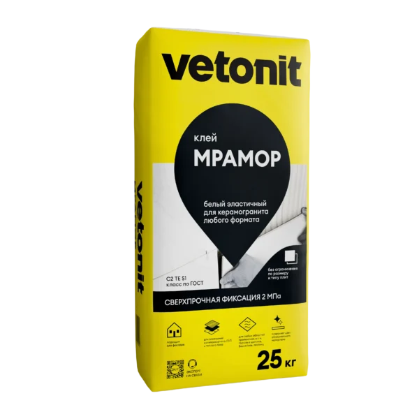 Vetonit мрамор 25 кг