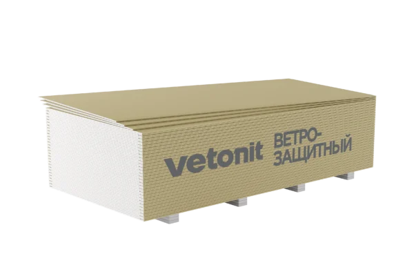 Vetonit ГТС-9 Ветрозащитный ПрК 3000х1200х9.5 мм
