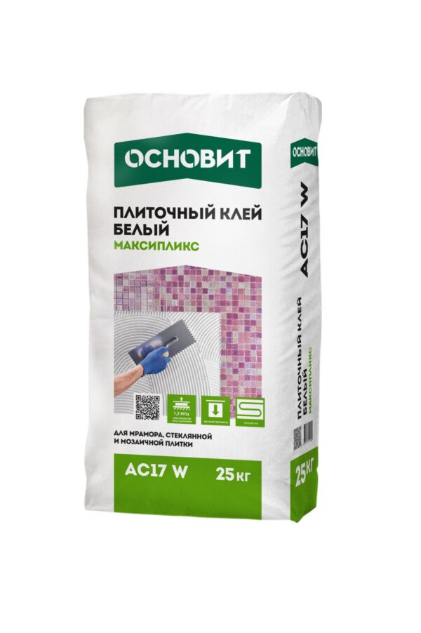 Основит Максипликс AC17 W [C2TE] 25 кг белый