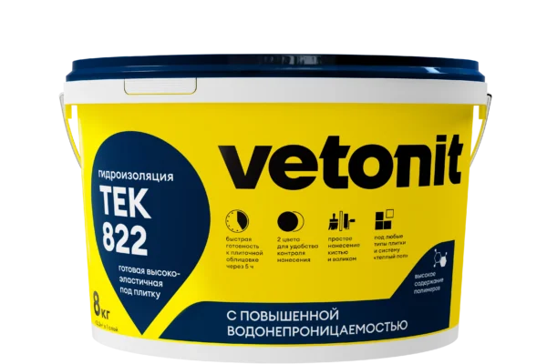 Vetonit тек 822 8 кг